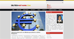 Desktop Screenshot of deutsch-mit-maya.com
